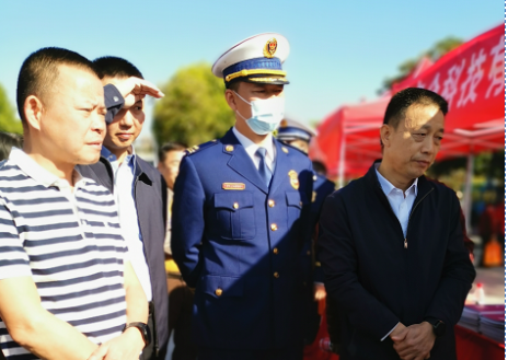 青岛俊铭运动健康咨询有限公司参加河源市 2021 年新《安全生产法》 宣传周